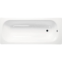 Aqualine Baignoires - Baignoire en émail 1200x700x390 mm, blanc V120x70