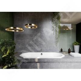 Kaldewei Ambiente - Baignoire Vaio Duo 8 953, 1800x800 mm, avec trous pour les poignées, blanc 233310110001