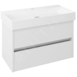 Sapho Nirona - Meuble-vasque 820x515x430 mm, blanc NR085-3030