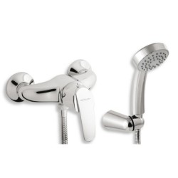 Novaservis Metalia 56 - Robinetterie de douche murale avec pommeau de douche, chrome 56060,0