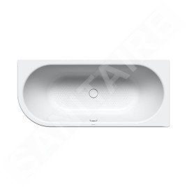 Kaldewei Avantgarde - Baignoire Centro Duo 1 gauche 129, 1700x750 mm, antidérapante sur toute la largeur, blanche 282934010001