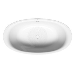 Kaldewei Avantgarde - Baignoire Ellipso Duo Oval 232, 1900x1000 mm, antidérapante, blanche 286230000001