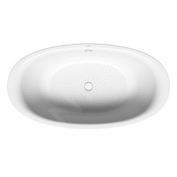 Kaldewei Avantgarde - Baignoire Ellipso Duo Oval 232, 1900x1000 mm, antidérapante, blanche 286234010001
