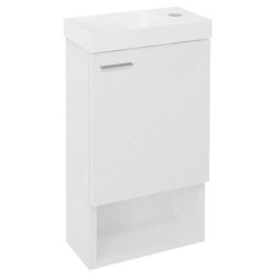 Sapho Latus - Meuble lavabo, 300x530x165 mm, blanc brillant LT711-3030