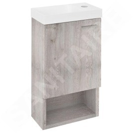 Sapho Latus - Meuble lavabo, 300x530x165 mm, chêne Mocca LT711-1212