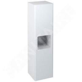 Sapho Ella - Armoire haute 350x1400x300 mm, blanc EL350-3030