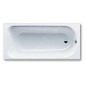 Kaldewei Eurowa - Baignoire rectangulaire Eurowa 310, 1500 x 700 mm, antidérapante, blanche 119630000001