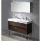 Sapho Cloe - Armoire miroir avec éclairage LED, 1200x500x180 mm, blanc CE120-0030