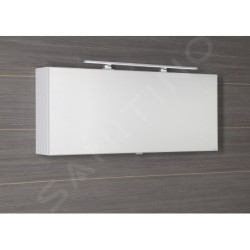 Sapho Cloe - Armoire miroir avec éclairage LED, 1200x500x180 mm, blanc CE120-0030