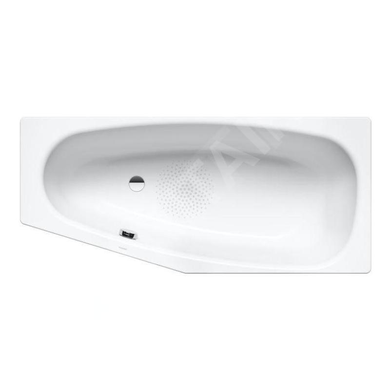 Kaldewei Advantage - Baignoire asymétrique Mini gauche 836, 1570x700/475 mm, antidérapant, blanc 225230000001