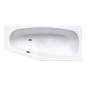 Kaldewei Advantage - Baignoire asymétrique Mini gauche 832, 1570 x 750/500 mm, antidérapant, blanc 224830000001