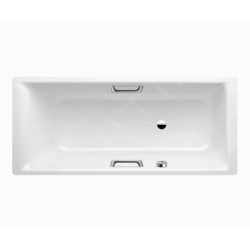 Kaldewei Ambiente - Baignoire Puro Star 686, 1600x700 mm, trous pour poignées, blanc 258600010001