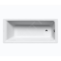 Kaldewei Ambiente - Baignoire Puro 687, 1700x700 mm, antidérapante sur toute la largeur, blanche 258734010001