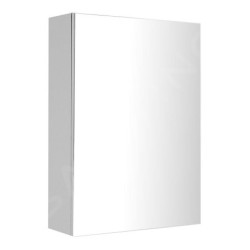 Aqualine Vega - Galerie 400x700x180 mm, 1 porte, charnières à gauche, blanc VG040