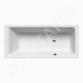 Kaldewei Ambiente - Baignoire Puro 657, 1800x800 mm, antidérapante, blanche 256730000001