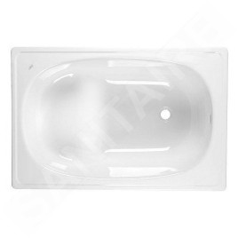 Aqualine Baignoires - Baignoire 1050x700 mm, blanc V105x70