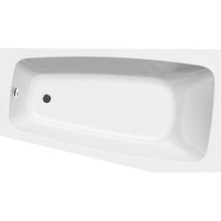 Aqualine Baignoires - Baignoire asymétrique Berounka, 1600x900x420 mm, droite, blanc A1691