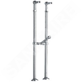 Sapho Reitano Rubinetteria Antea - Raccordement pour installation de mitigeur au sol, 2 pièces, chrome 9841
