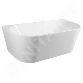 Aqualine Baignoires - Baignoire autoportante Tajo 1700x800 mm, blanc E1980