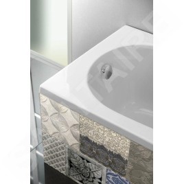 Aqualine Baignoires - Baignoire Jizera, 1400x700x390 mm, blanc G1470