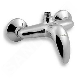 Novaservis Metalia 55 - Robinetterie de douche murale avec sortie supérieure, chrome 55062/1,0