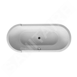 Duravit Starck - Baignoire îlot, 1800x800 mm, avec panneau, blanc 700010000000000