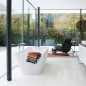Duravit DuraSquare - Baignoire îlot, 1850x850 mm, DuraSolid, ClickClack, blanc 700430000000000