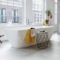 Duravit DuraSquare - Baignoire îlot, 1850x850 mm, DuraSolid, ClickClack, blanc 700430000000000