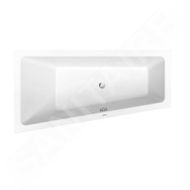 Duravit Duravit No.1 - Baignoire asymétrique 1600x850 mm, gauche, blanc 700506000000000