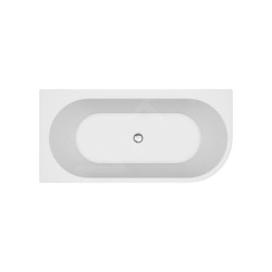 Cersanit Crea - Baignoire 170x82 cm, pieds compris, gauche, blanc S301-329