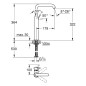 Grohe Essence - Mitigeur de lavabo XL, chrome 32901001
