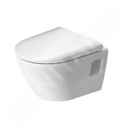 Duravit D-Neo - WC suspendu Compact, Rimless, blanc 2587090000