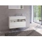 Keuco Stageline - Meuble sous lavabo, 1000x625x490 mm, avec éclairage et USB, blanc 32872300100