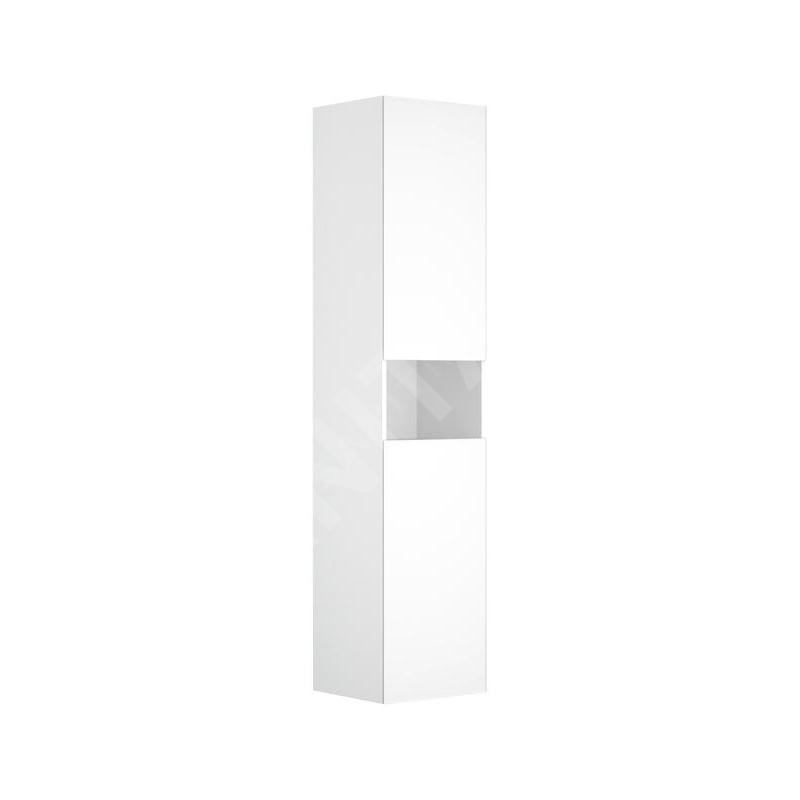 Keuco Stageline - Armoire haute, 400x1800x360 mm, 2 portes, charnières à gauche, blanc 32831300001