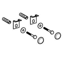 Geberit Accessoires - Matériau de fixation pour urinoirs, Kerafix, blanc 551075000