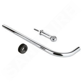 Grohe Accessoires - Tuyau de chasse d'eau, chrome 37107000