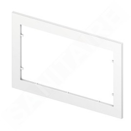 Tece TECEnow - Cadre de montage du bouton de chasse d'eau, chrome brillant 9240411