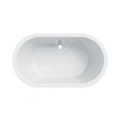 Geberit Bambini - Baignoire bébé, montage sur plan, blanc alpin 407010016
