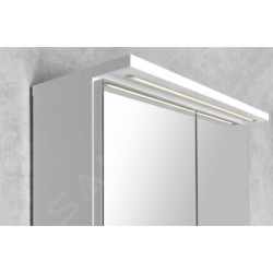 Aqualine Accessoires - Armoire de toilette avec éclairage LED, 60x70x22 cm, blanc WGL60S