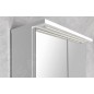 Aqualine Accessoires - Armoire de toilette avec éclairage LED, 60x70x22 cm, blanc WGL60S