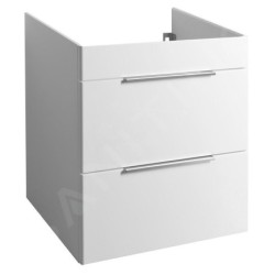 Bruckner Neron - Meuble lavabo 576x64x45 cm, 2 tiroirs, blanc 500.117.0