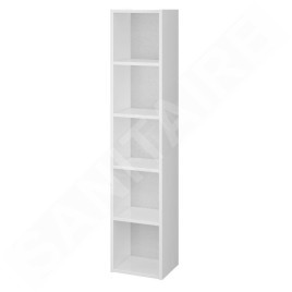 Cersanit Crea - Armoire haute, 140x30x25 cm, blanc S924-023