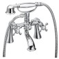 Sapho Reitano Rubinetteria Antea - Raccordement pour installation de mitigeur sur bord de baignoire, 2 pièces, chrome 9851