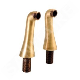 Sapho Reitano Rubinetteria Antea - Raccordement pour installation de mitigeur sur bord de baignoire, 2 pièces, bronze 9856