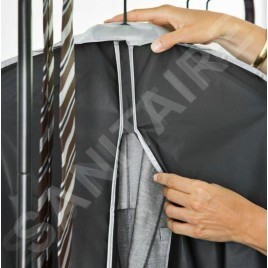 Compactor Organisation de penderie - Housse de robe 60x137 cm, noire RAN6271
