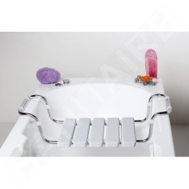 Sapho Accessoires - Siège de baignoire, blanc AE549