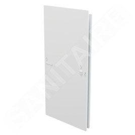 Alcadrain Accessoires - Porte de salle de bains 30x15 cm, blanche AVD002