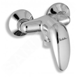 Novaservis Metalia 55 - Robinet de douche murale sans accessoires 100 mm, chrome 55065/1,0