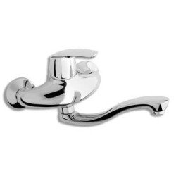 Novaservis Metalia 56 - Robinetterie murale pour lavabo/vasque 150 mm, chrome 56070/A,0