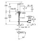 Grohe Essence - Mitigeur de lavabo S, chrome 23591001